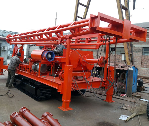 4寸履带式正循环钻机销售