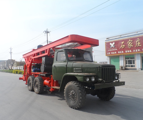 4寸车载式正循环钻机