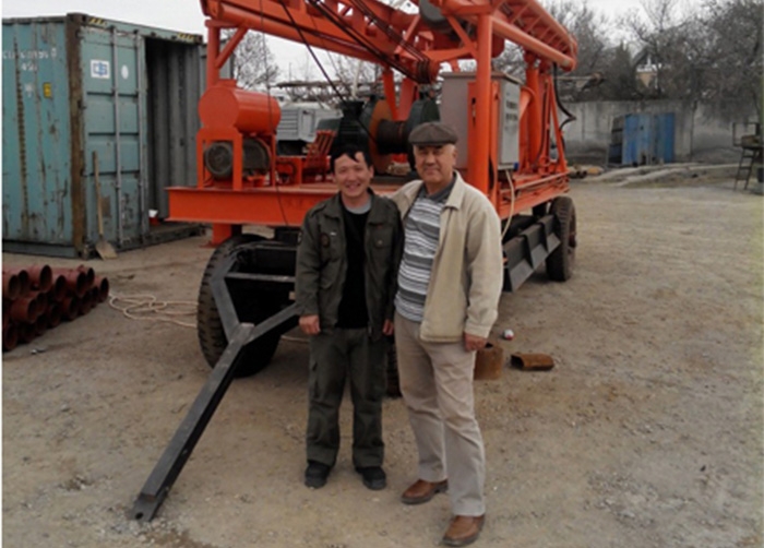 车载钻机乌兹别克斯坦施工