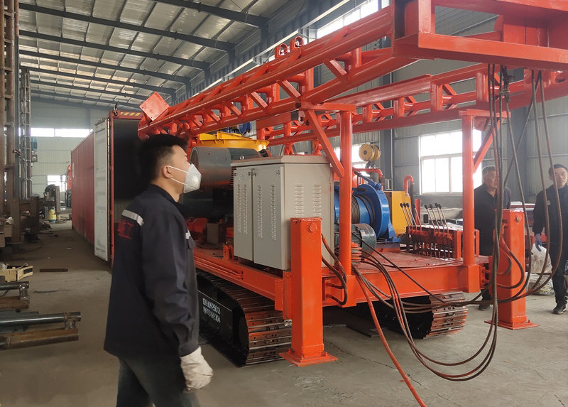 车载钻机发往科特迪瓦